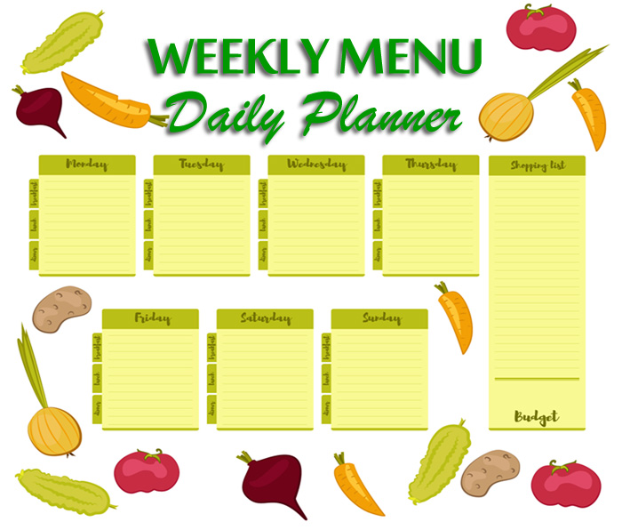 Planning Healthy Meals with a Menu Planner